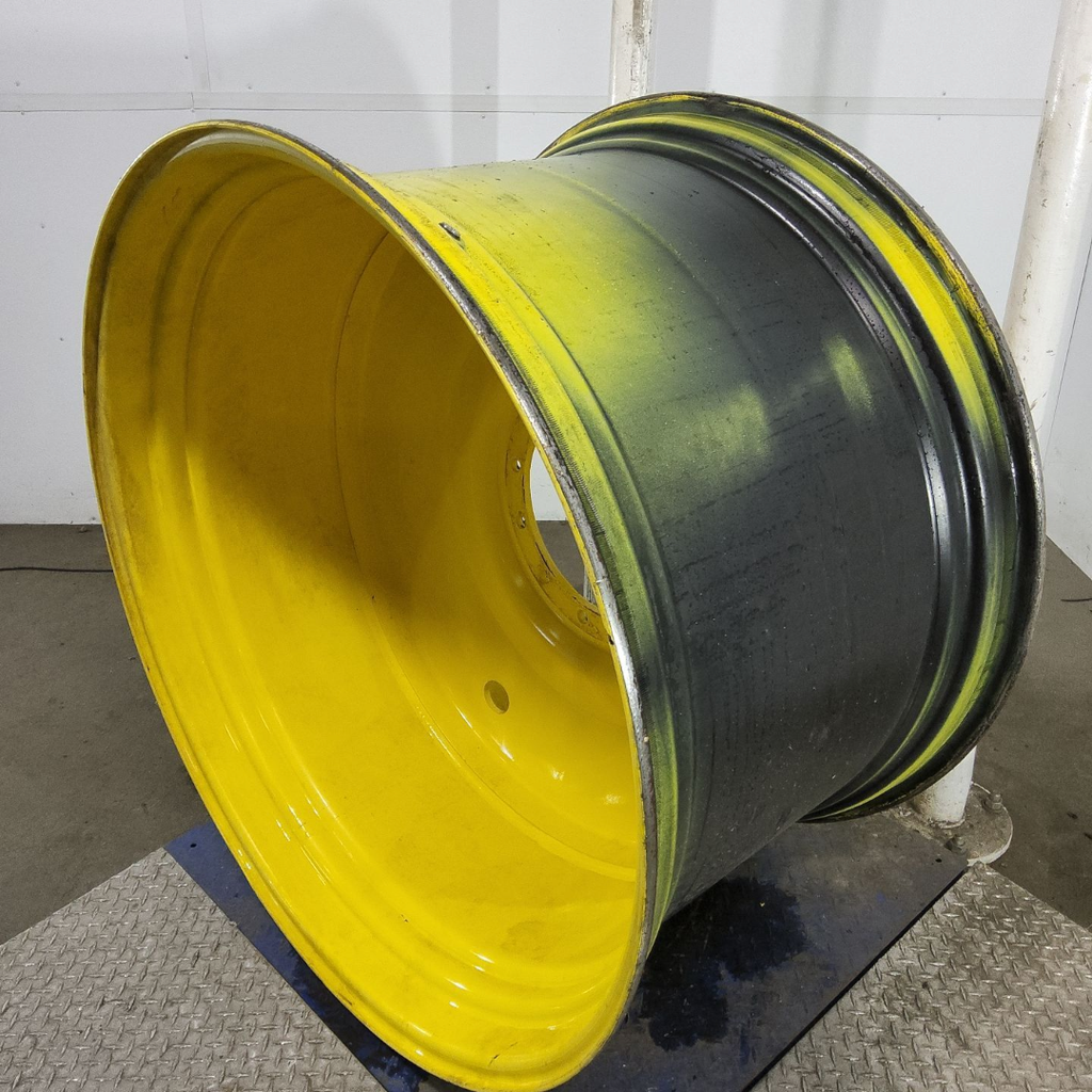 28"W x 46"D, John Deere Yellow 12-Hole Formed Plate Sprayer