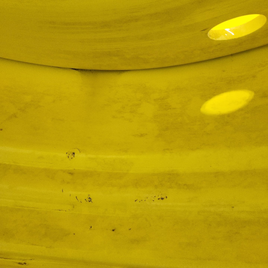 28"W x 46"D, John Deere Yellow 12-Hole Formed Plate Sprayer