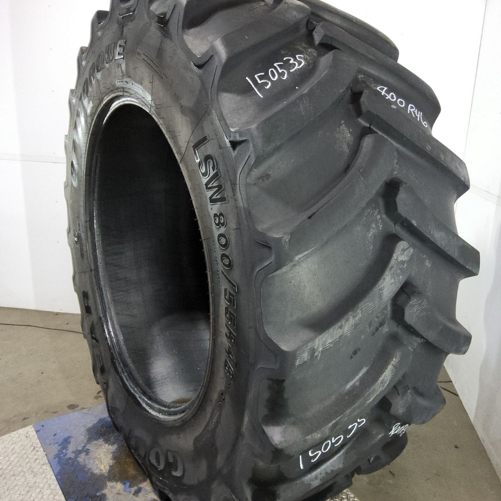 LSW800/55R46 Goodyear Farm OptiTorque R-1 190D 80%