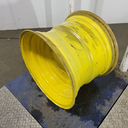 20"W x 26"D, John Deere Yellow 10-Hole Formed Plate