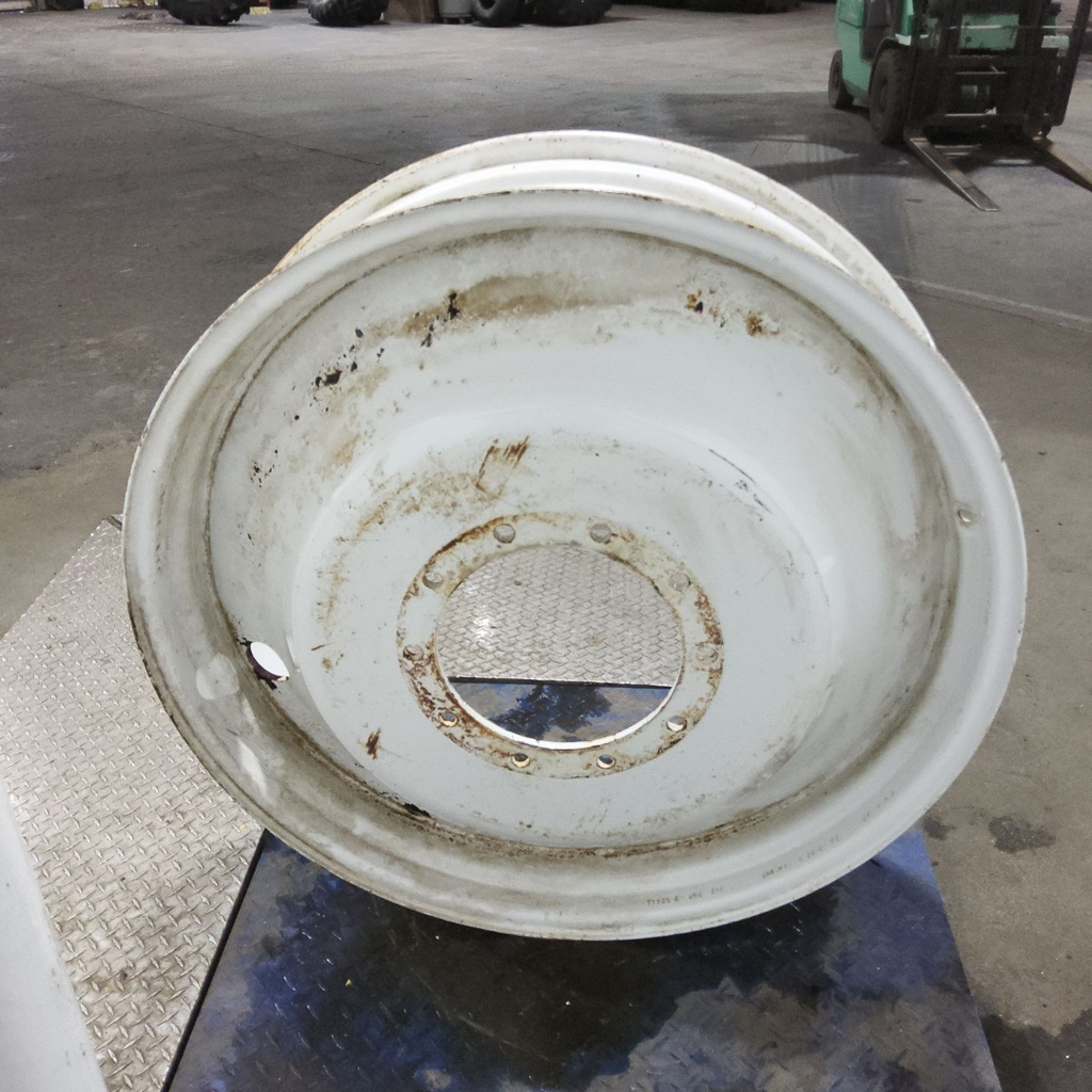10"W x 38"D, New Holland White 10-Hole Formed Plate