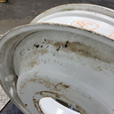 10"W x 38"D, New Holland White 10-Hole Formed Plate