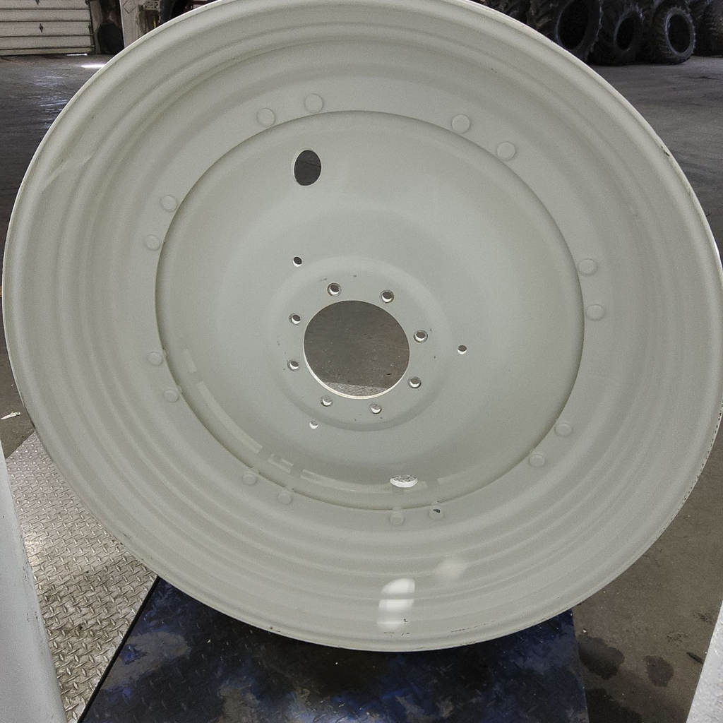 12"W x 50"D, New Holland White 16-Hole Stub Disc (groups of 2 bolts)