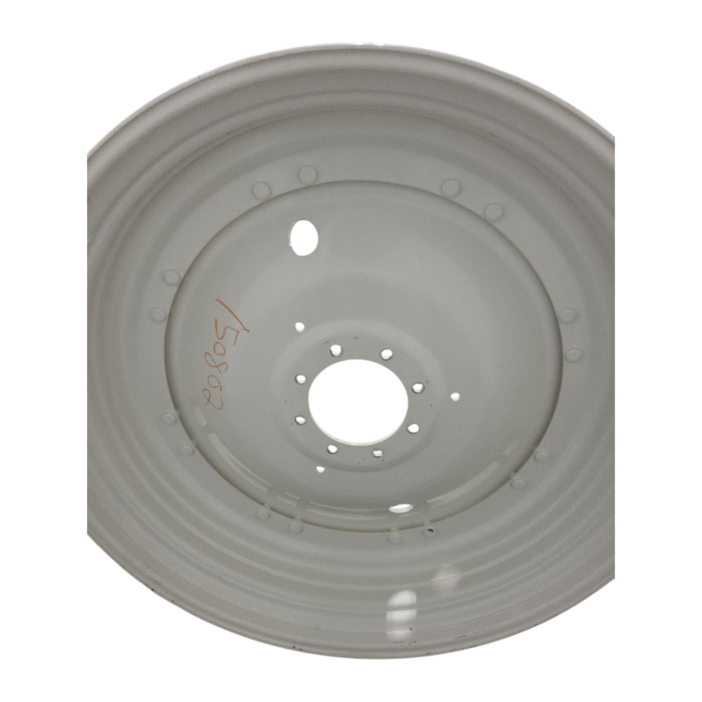 8-Hole Stub Disc (groups of 2 bolts) Center for 50"-54" Rim, New Holland White