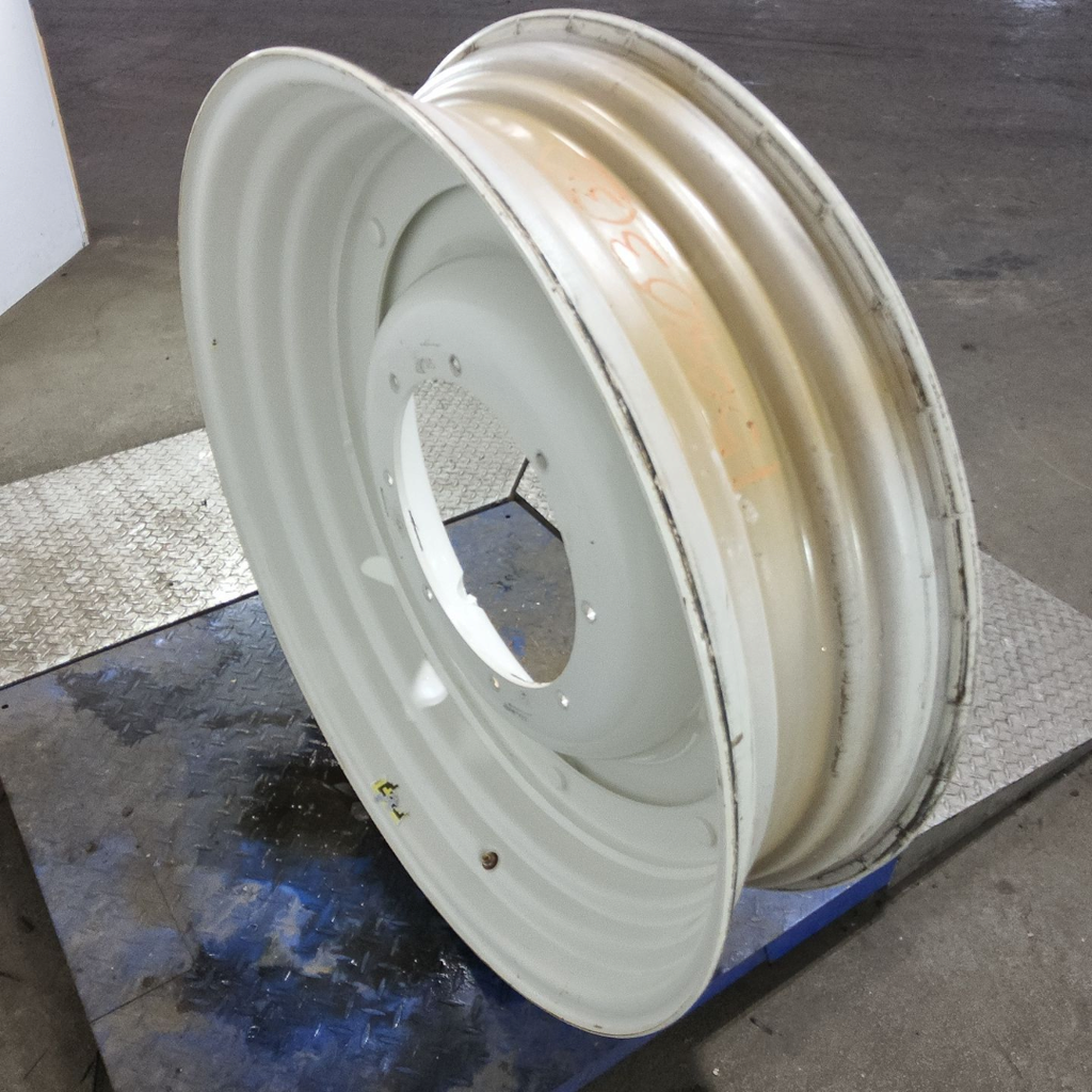 10"W x 38"D, New Holland White 8-Hole Stub Disc