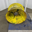 16"W x 26"D, John Deere Yellow 8-Hole Formed Plate