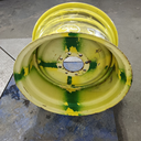 16"W x 26"D, John Deere Yellow 8-Hole Formed Plate