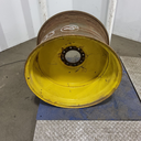 18"W x 28"D, John Deere Yellow 8-Hole Formed Plate