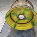 18"W x 28"D, John Deere Yellow 8-Hole Formed Plate