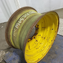 14"W x 26"D, John Deere Yellow 8-Hole Formed Plate