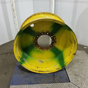 18"W x 38"D, John Deere Yellow 10-Hole Flat Plate