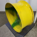 18"W x 38"D, John Deere Yellow 10-Hole Flat Plate