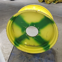 18"W x 38"D, John Deere Yellow 10-Hole Flat Plate