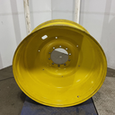 18"W x 42"D, John Deere Yellow 10-Hole Formed Plate