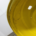 18"W x 42"D, John Deere Yellow 10-Hole Formed Plate