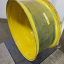 18"W x 42"D, John Deere Yellow 10-Hole Formed Plate