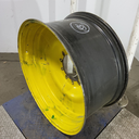 18"W x 38"D, John Deere Yellow 10-Hole Formed Plate