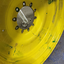 18"W x 38"D, John Deere Yellow 10-Hole Formed Plate
