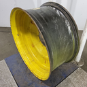 18"W x 38"D, John Deere Yellow 10-Hole Formed Plate
