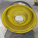 18"W x 38"D, John Deere Yellow 10-Hole Formed Plate