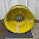 18"W x 38"D, John Deere Yellow 10-Hole Formed Plate