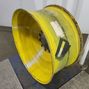 18"W x 38"D, John Deere Yellow 10-Hole Formed Plate