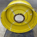 18"W x 38"D, John Deere Yellow 10-Hole Formed Plate