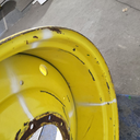 18"W x 38"D, John Deere Yellow 10-Hole Formed Plate