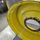 18"W x 38"D, John Deere Yellow 10-Hole Formed Plate