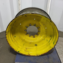 18"W x 38"D, John Deere Yellow 10-Hole Formed Plate