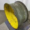 18"W x 38"D, John Deere Yellow 10-Hole Formed Plate