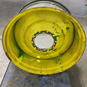 18"W x 38"D, John Deere Yellow 10-Hole Formed Plate