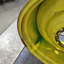 18"W x 38"D, John Deere Yellow 10-Hole Formed Plate