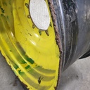 18"W x 38"D, John Deere Yellow 10-Hole Formed Plate
