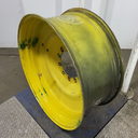 16"W x 38"D, John Deere Yellow 10-Hole Formed Plate