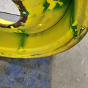 16"W x 38"D, John Deere Yellow 10-Hole Formed Plate