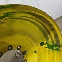 16"W x 38"D, John Deere Yellow 10-Hole Formed Plate
