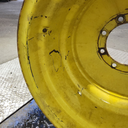 20"W x 26"D, John Deere Yellow 8-Hole Formed Plate