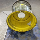 25"W x 26"D, John Deere Yellow 8-Hole Formed Plate