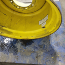 25"W x 26"D, John Deere Yellow 8-Hole Formed Plate