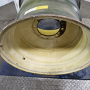 25"W x 26"D, John Deere Yellow 8-Hole Formed Plate