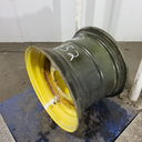 20"W x 26"D, John Deere Yellow 8-Hole Formed Plate