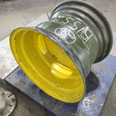 20"W x 26"D, John Deere Yellow 8-Hole Formed Plate