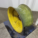 15"W x 30"D, John Deere Yellow 8-Hole Formed Plate