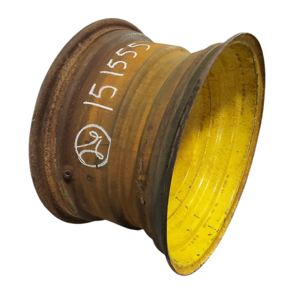 16"W x 26"D, John Deere Yellow 8-Hole Formed Plate