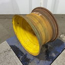 16"W x 26"D, John Deere Yellow 8-Hole Formed Plate