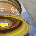 16"W x 26"D, John Deere Yellow 8-Hole Formed Plate