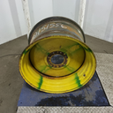 18"W x 28"D, John Deere Yellow 8-Hole Formed Plate