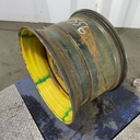 18"W x 28"D, John Deere Yellow 8-Hole Formed Plate