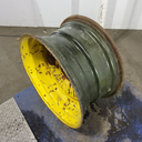 14"W x 26"D, John Deere Yellow 8-Hole Formed Plate